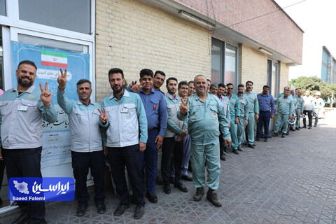 برگزاری انتخابات ریاست جمهوری در مجتمع فولاد سبای فولاد مبارکه