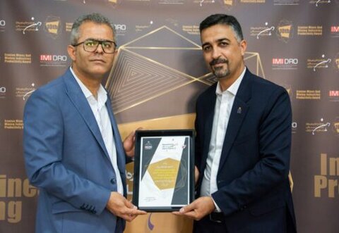 طرح شرکت آهن و فولاد غدیر ایرانیان پروژه برتر بهره وری کشور شد غدیر