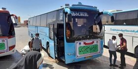 اعزام حدود ۲۰ درصد از زائران اربعین کشور با ناوگان حمل و نقل اصفهان