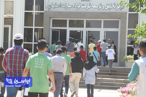 بازدید دانش‌آموزان نخبه شرکت کننده در المپیاد فیزیک از شرکت فولاد مبارکه