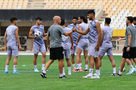 گزارش تصویری تمرین سپاهان قبل از مصاف با شباب الاهلی