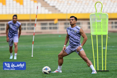 گزارش تصویری تمرین سپاهان قبل از مصاف با شباب الاهلی