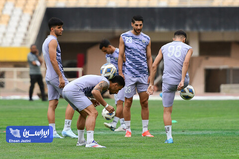 گزارش تصویری تمرین سپاهان قبل از مصاف با شباب الاهلی