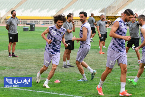 گزارش تصویری تمرین سپاهان قبل از مصاف با شباب الاهلی