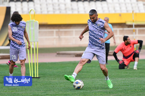 گزارش تصویری تمرین سپاهان قبل از مصاف با شباب الاهلی