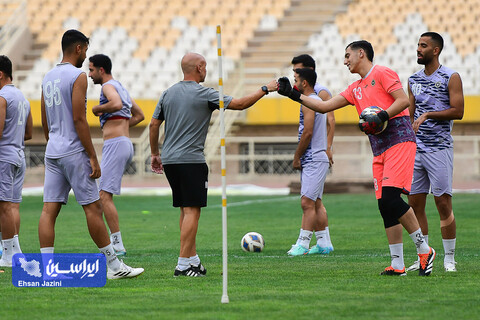 گزارش تصویری تمرین سپاهان قبل از مصاف با شباب الاهلی