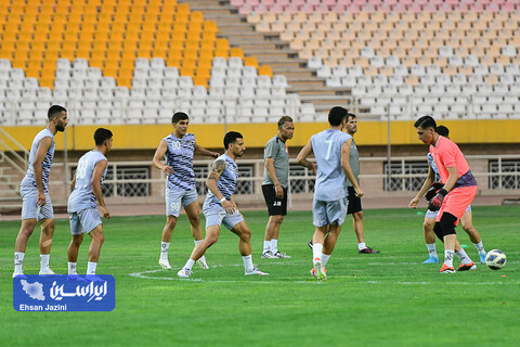 گزارش تصویری تمرین سپاهان قبل از مصاف با شباب الاهلی