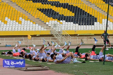 گزارش تصویری تمرین سپاهان قبل از مصاف با شباب الاهلی