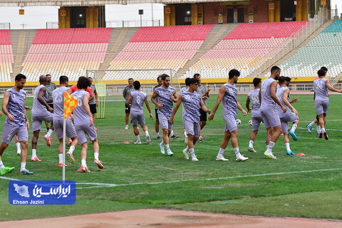 گزارش تصویری تمرین سپاهان قبل از مصاف با شباب الاهلی