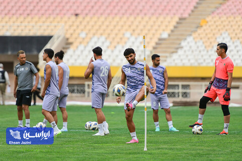 گزارش تصویری تمرین سپاهان قبل از مصاف با شباب الاهلی