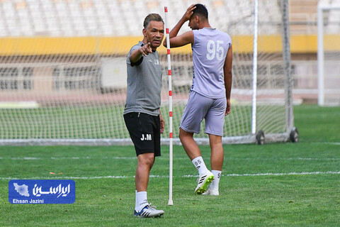 گزارش تصویری تمرین سپاهان قبل از مصاف با شباب الاهلی