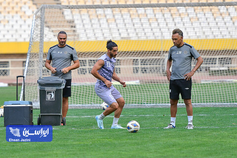 گزارش تصویری تمرین سپاهان قبل از مصاف با شباب الاهلی