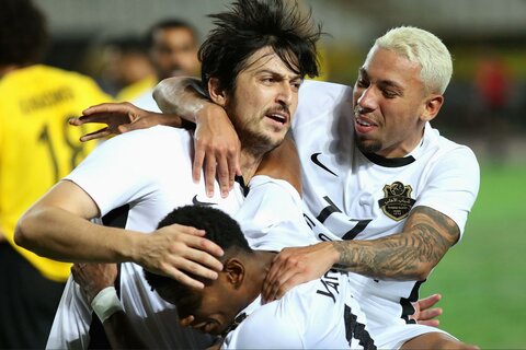 استوری جالب سردار آزمون قبل از درخشش مقابل سپاهان سردار آزمون