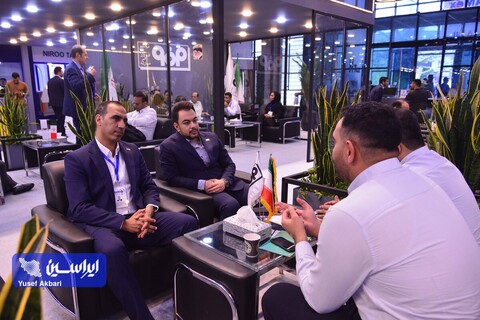 غرفه شرکت فولاد مبارکه در اولین روز از بیست و چهارمین نمایشگاه بین‌المللی لوازم خانگی