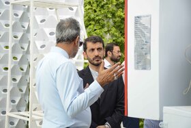 بازدید مدیرعامل فولاد مبارکه از برخی از پروژههایی مسئولیتهای اجتماعی این شرکت در منطقه پیرامونی