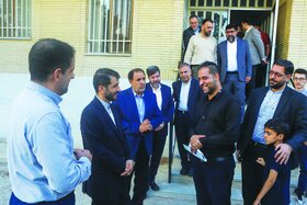 بازدید مدیرعامل فولاد مبارکه از برخی از پروژههایی مسئولیتهای اجتماعی این شرکت در منطقه پیرامونی