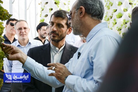 بازدید مدیرعامل فولاد مبارکه از برخی از پروژه‌هایی مسئولیت‌های اجتماعی این شرکت در منطقه پیرامونی