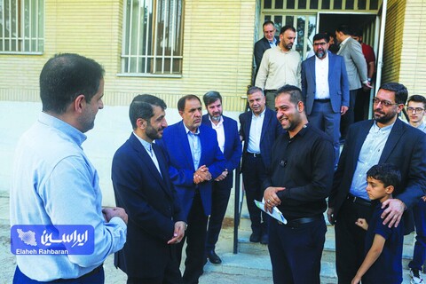 بازدید مدیرعامل فولاد مبارکه از برخی از پروژه‌هایی مسئولیت‌های اجتماعی این شرکت در منطقه پیرامونی