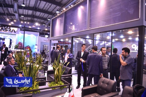 غرفه شرکت فولاد مبارکه در دومین روز از بیست و چهارمین نمایشگاه بین‌المللی لوازم خانگی
