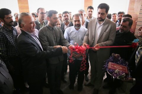 افتتاح سالن ورزشی شهید رئیسی در شهرستان نطنز پس از ۱۰ سال افتتاح