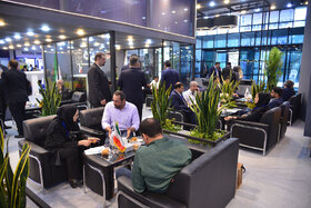 غرفه شرکت فولاد مبارکه در سومین روز از بیست و چهارمین نمایشگاه بینالمللی لوازم خانگی