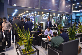 غرفه شرکت فولاد مبارکه در سومین روز از بیست و چهارمین نمایشگاه بینالمللی لوازم خانگی