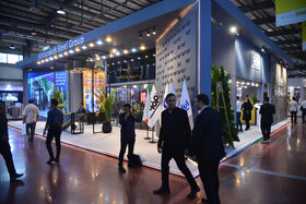 غرفه شرکت فولاد مبارکه در سومین روز از بیست و چهارمین نمایشگاه بینالمللی لوازم خانگی