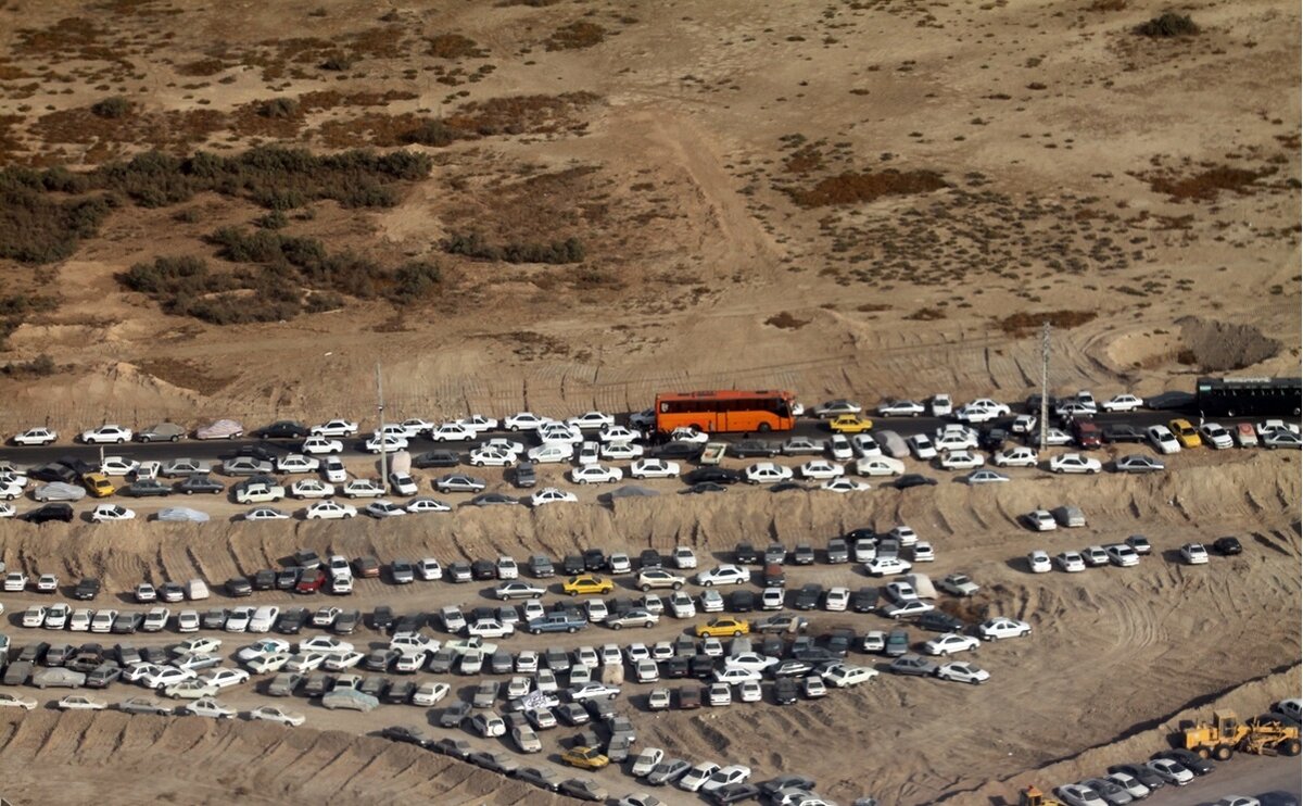 ترافیک سنگین در آزادراه‌های البرز