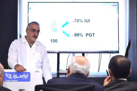 بازدید مدیرعامل فولاد مبارکه از کلینیک باروری پویش و پژوهشکده زيست فناوری رويان