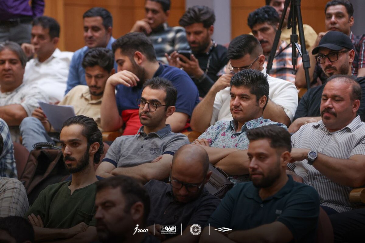 بازدید فعالان رسانهای ورزش از شرکت فولاد مبارکه