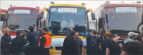 بسیج ناوگان عمومی در اوج بازگشت زائران اربعین اربعین