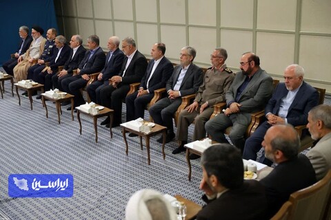 دیدار اعضای هیئت دولت با رهبر معظم انقلاب
