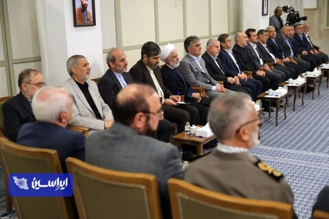 دیدار اعضای هیئت دولت با رهبر معظم انقلاب
