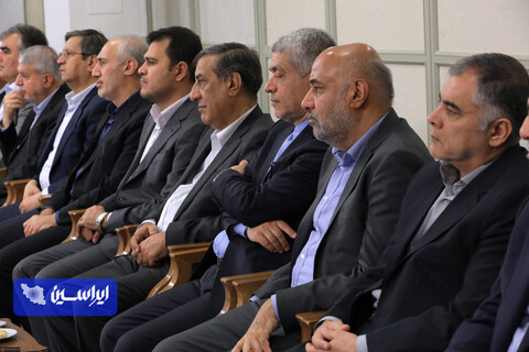 دیدار اعضای هیئت دولت با رهبر معظم انقلاب