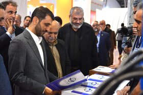 بازدید مدیرعامل شرکت فولاد مبارکه از نمایشگاه متالکس اصفهان