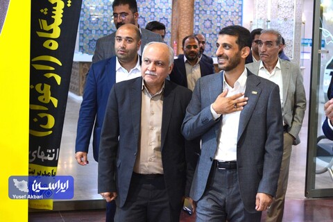 بازدید مدیرعامل شرکت فولاد مبارکه از نمایشگاه متالکس اصفهان