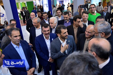بازدید مدیرعامل شرکت فولاد مبارکه از نمایشگاه متالکس اصفهان