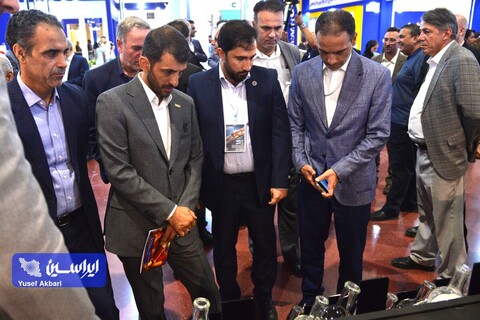 بازدید مدیرعامل شرکت فولاد مبارکه از نمایشگاه متالکس اصفهان