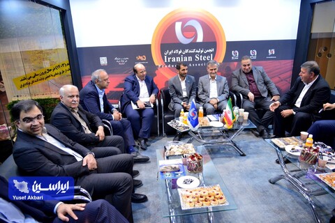 بازدید مدیرعامل شرکت فولاد مبارکه از نمایشگاه متالکس اصفهان