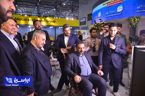 غرفه فولاد مبارکه در سومین روز از شانزدهمین نمایشگاه متالکس اصفهان