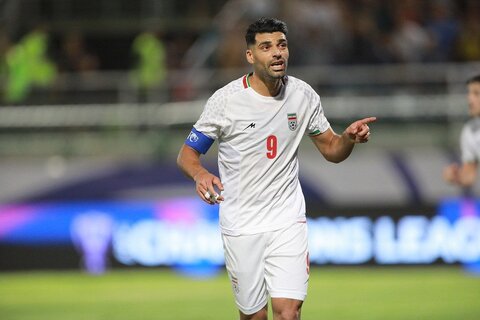 طارمی: چمن فولادشهر افتضاح بود ایران - قرقیزستان