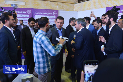 بازدید معاون علمی رئیس‌جمهور از پردیس توسعه فناوری‌های راهبردی فولاد مبارکه و نمایشگاه پورتفوی صندوق سرمایه‌گذاری خطرپذیر فولاد مبارکه