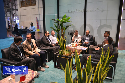 غرفه گروه فولاد مبارکه در دومین روز از دومین نمایشگاه تخصصی انرژی‌های نو و تجدیدپذیر اصفهان