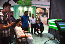 غرفه گروه فولاد مبارکه در سومین روز از نمایشگاه تخصصی انرژیهای نو و تجدیدپذیر اصفهان