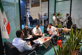 غرفه گروه فولاد مبارکه در سومین روز از نمایشگاه تخصصی انرژیهای نو و تجدیدپذیر اصفهان