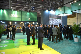 غرفه گروه فولاد مبارکه در سومین روز از نمایشگاه تخصصی انرژیهای نو و تجدیدپذیر اصفهان