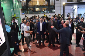 غرفه گروه فولاد مبارکه در سومین روز از نمایشگاه تخصصی انرژیهای نو و تجدیدپذیر اصفهان