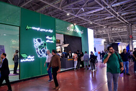 غرفه گروه فولاد مبارکه در سومین روز از نمایشگاه تخصصی انرژیهای نو و تجدیدپذیر اصفهان