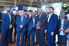 غرفه گروه فولاد مبارکه در سومین روز از نمایشگاه تخصصی انرژیهای نو و تجدیدپذیر اصفهان