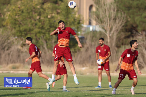 تمرین سپاهان پیش از دیدار مقابل استقلال تاجیکستان